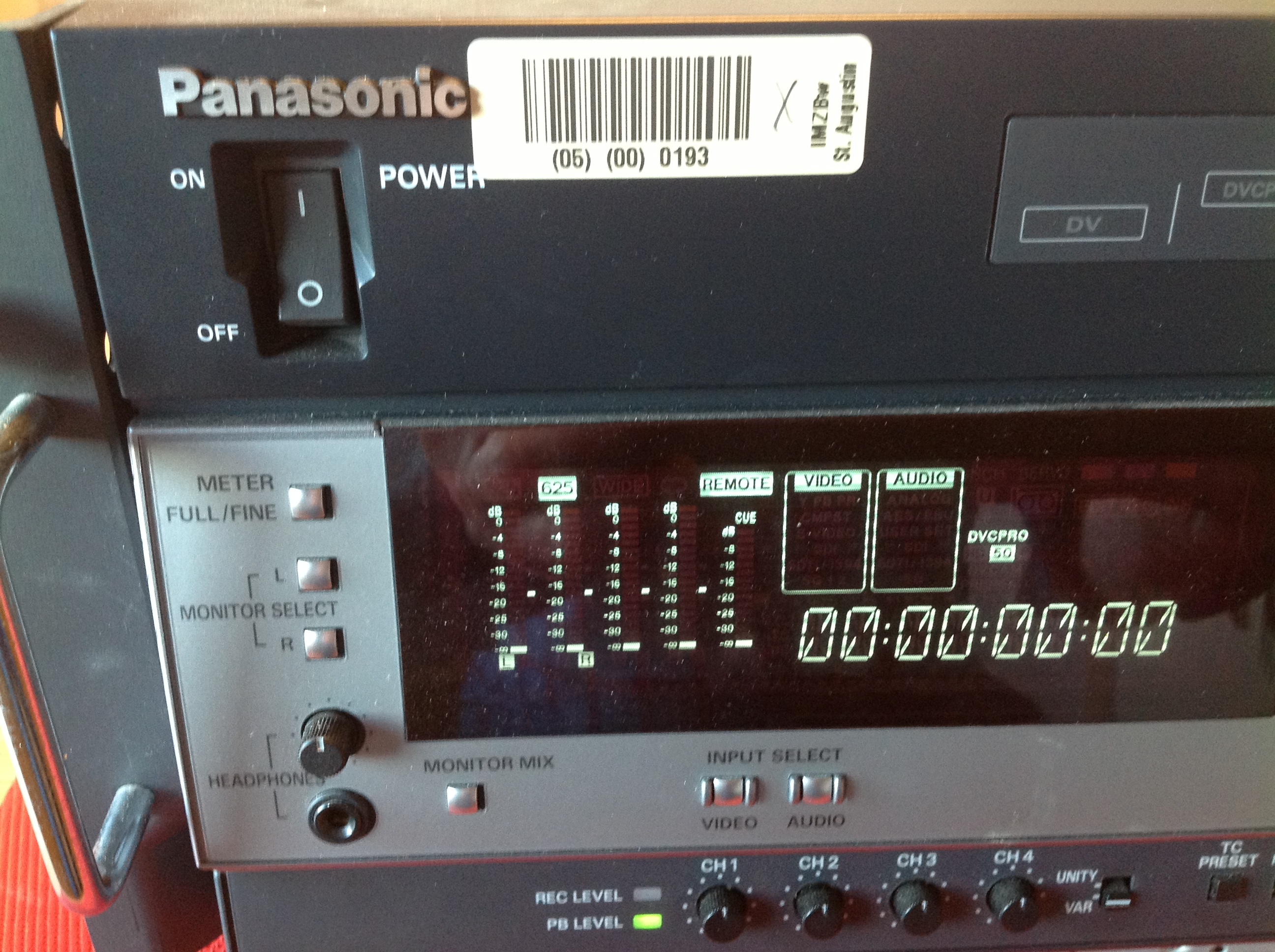 Panasonic DVC PRO 50 Videorecorder mit FireWire (DV) AJ-SD 930 E