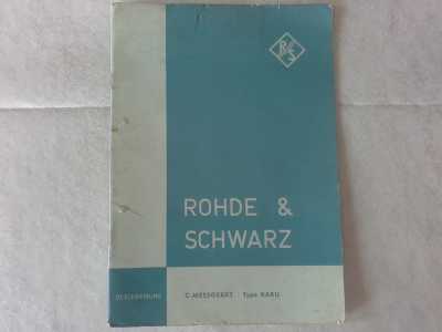 Rohde & Schwarz C-Messgerät Type KARU BN 510