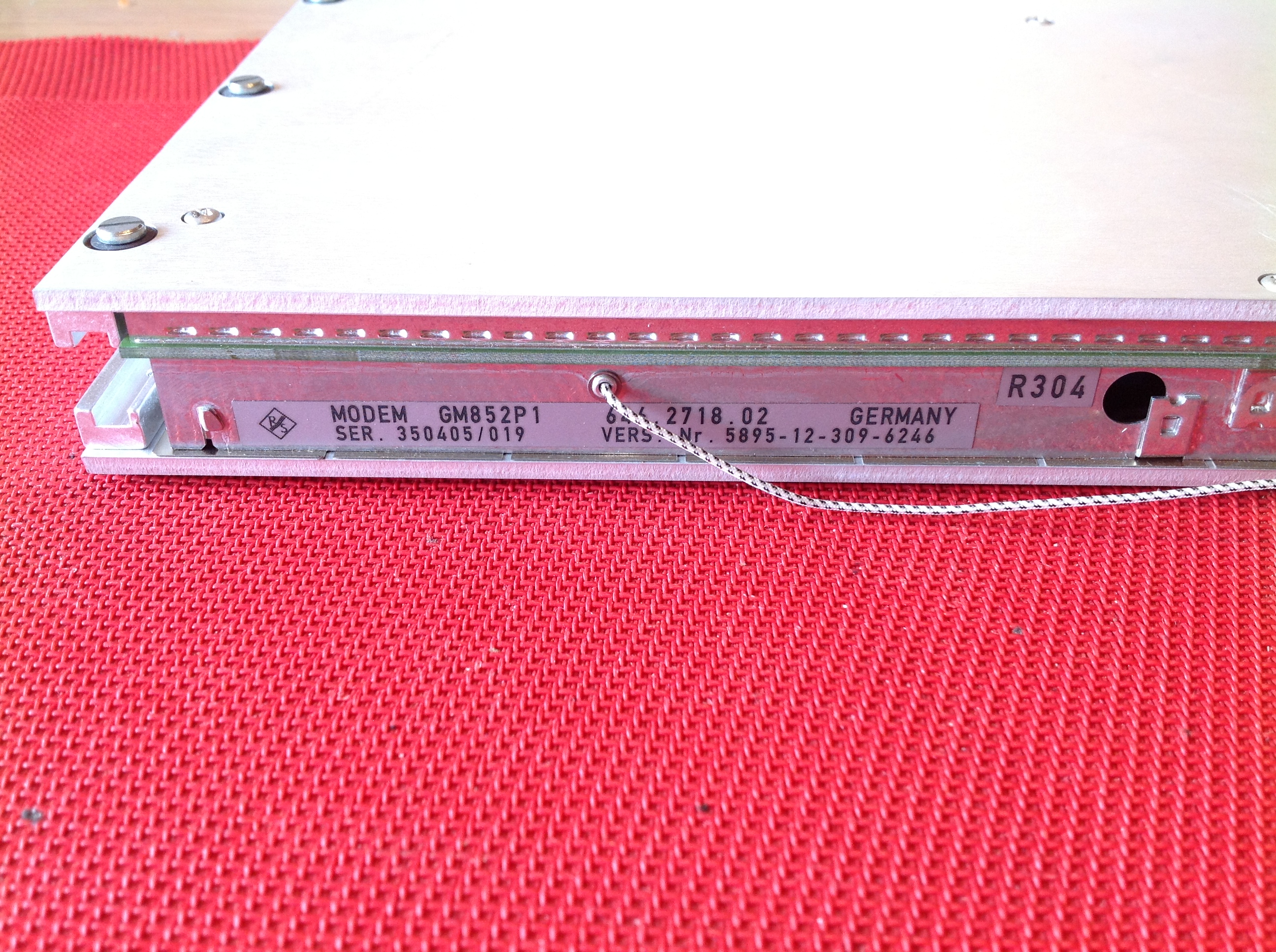 Modem aus HF-Schreibfunktrupp, Rohde & Schwarz GM 852 P1