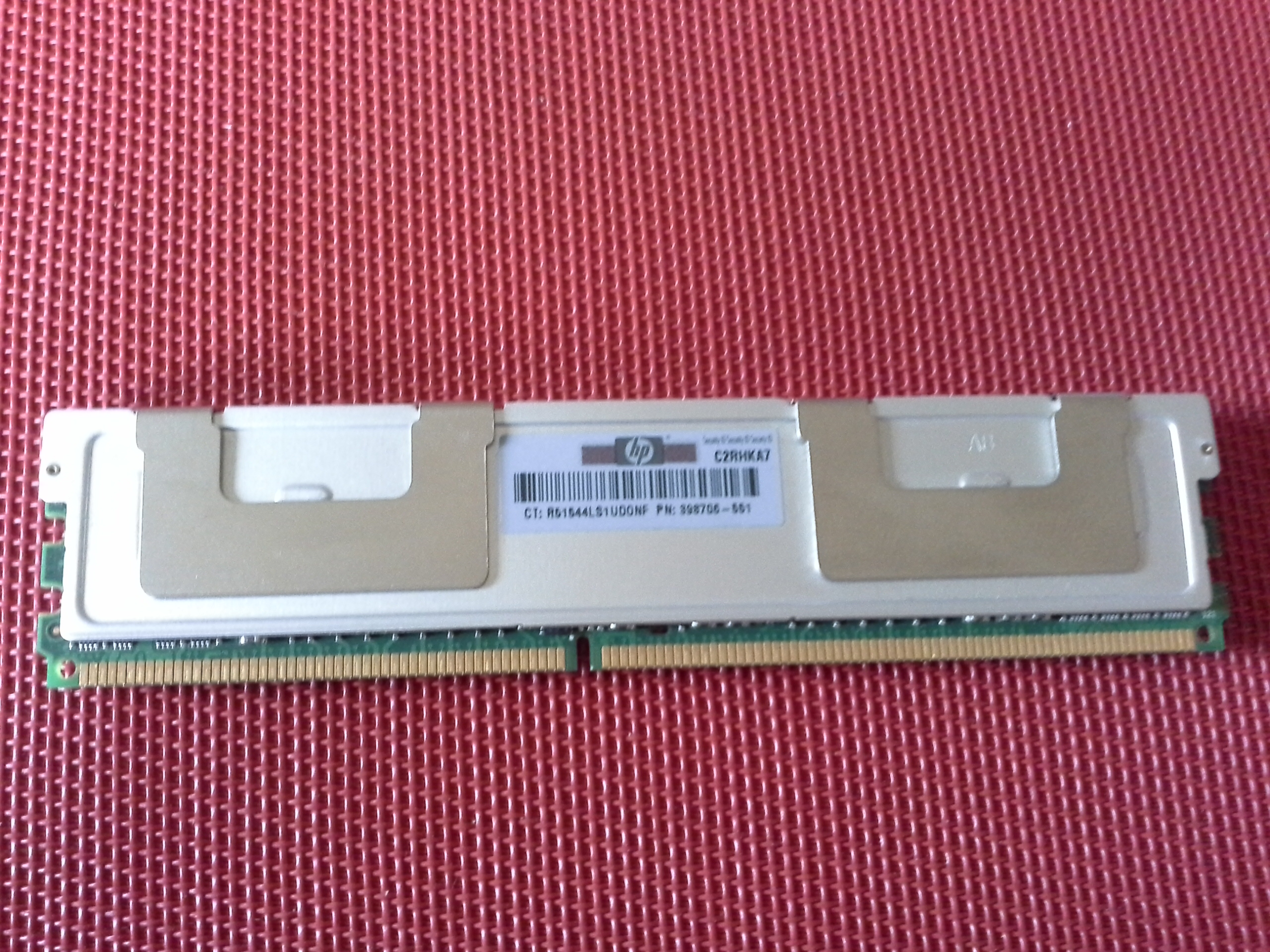 Samsung 1GB-2RX8 PC2-5300F-555-11-B0 DDR2 667MHz