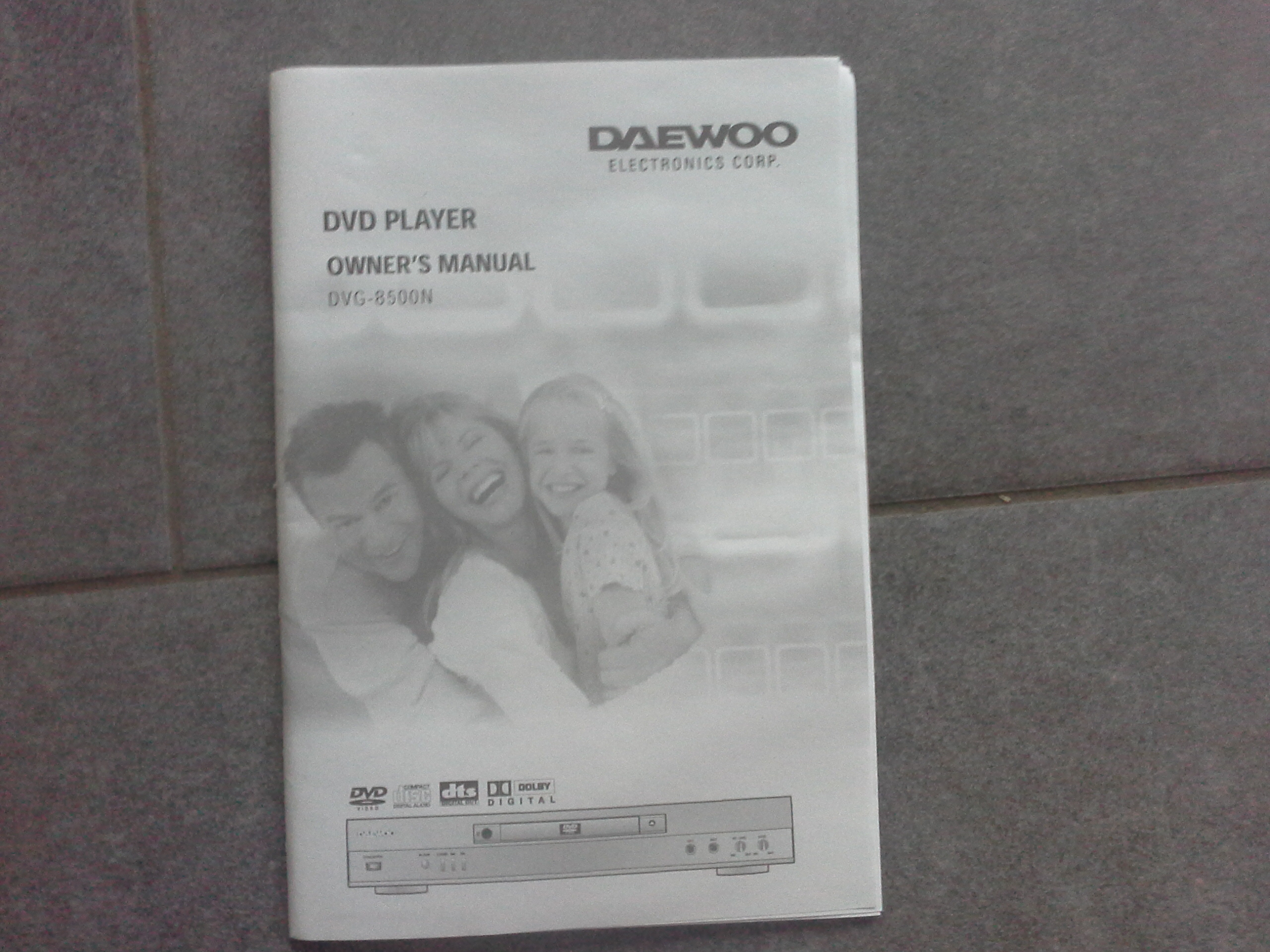 DVD Player DAEWOO Typ DVG-8500N