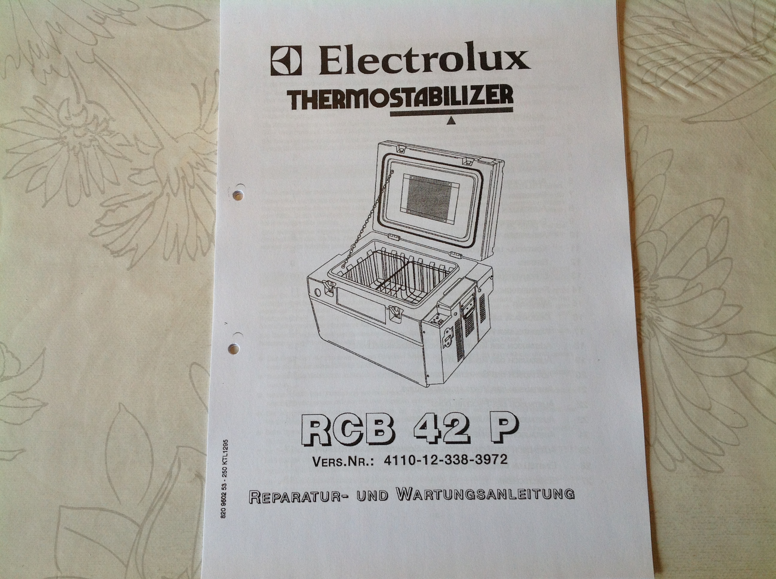 Electrolux Thermo Stabilizer RCB 42 P