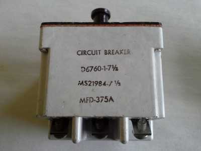 Sicherung 7½A - Circuit Breaker MS21984-7½