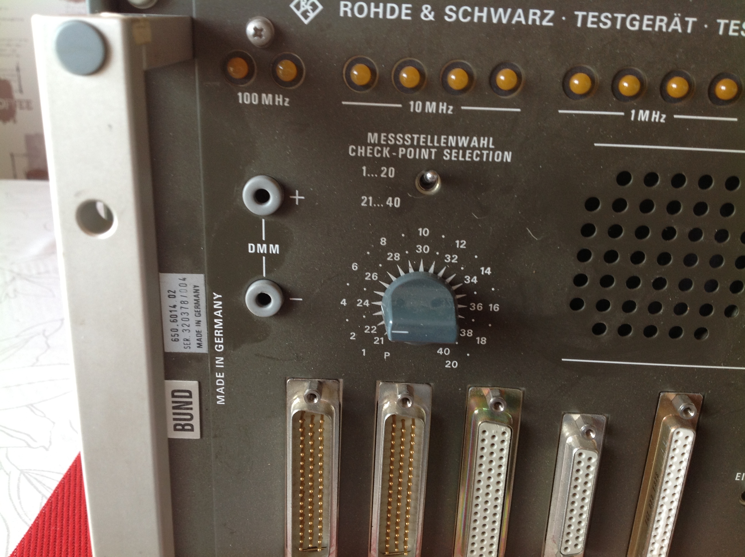 Rohde &amp; Schwarz Funkprüfgerät, Testgerät, Tester GT 611