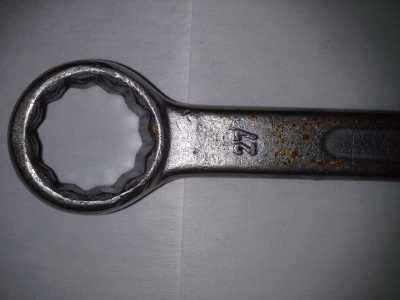 Ring-Maul-Schlüssel SW 27 extra lang