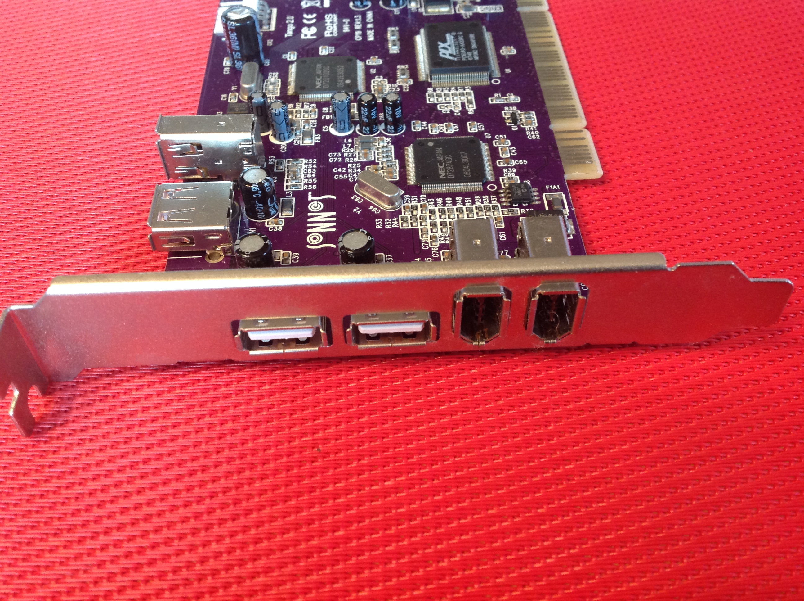 Sonnet Tango PCIe FireWire 400 / USB 2.0 - Adapterkarte
