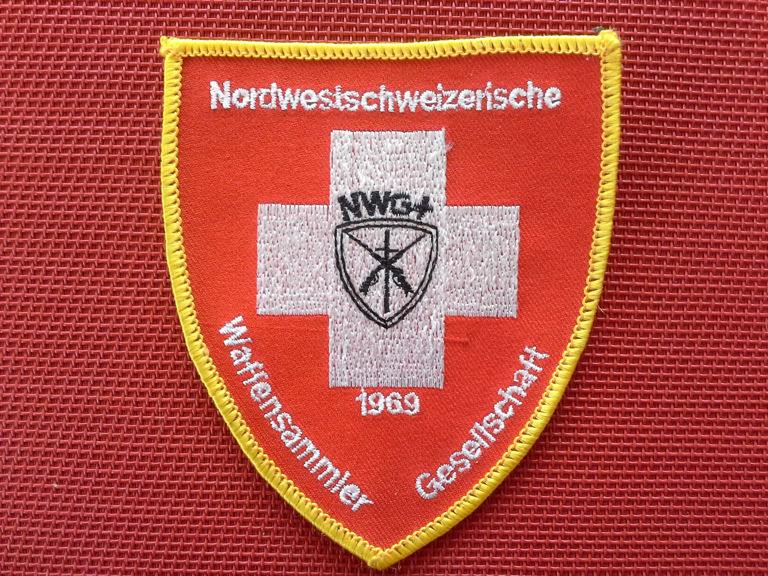 Aufnäher Nordwestschweizerische Waffensammlergesellschaft 1969
