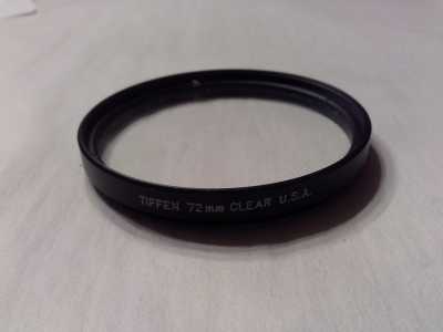 Tiffen Filter Clear 72mm