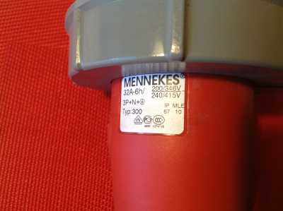 Mennekes Starkstromstecker Typ 300 32A, 400V