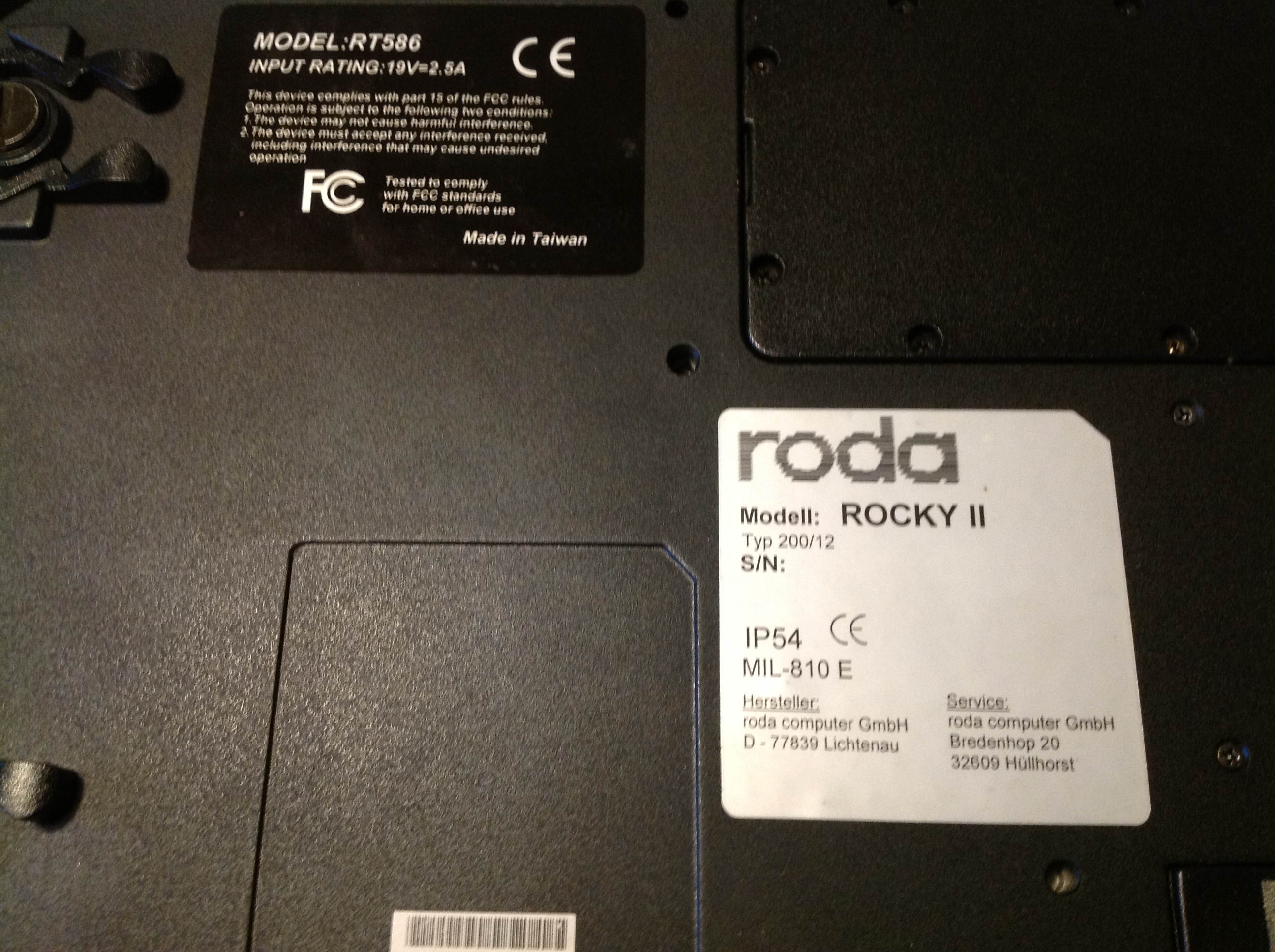 Rocky Roda II Laptop