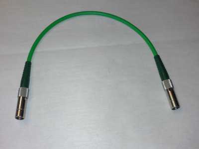 Video Koaxial Kabel grün - Länge 0,4m