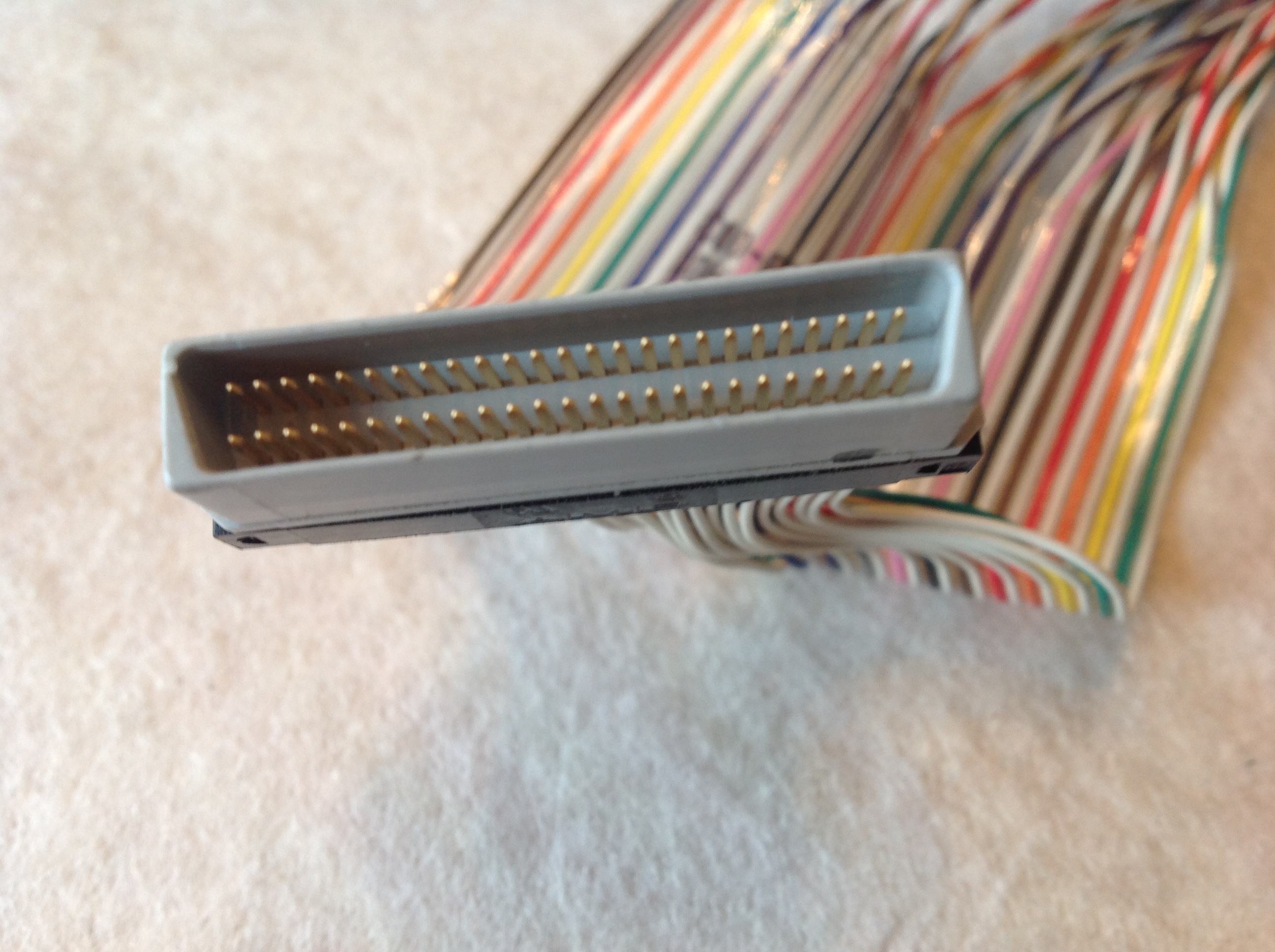 Flachbandkabel 2G-KY113-01 REV.A01  mit 2 x 50-Pol.Stecker (M+W)