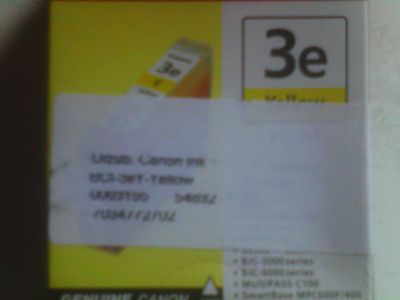 Canon 3e yellow