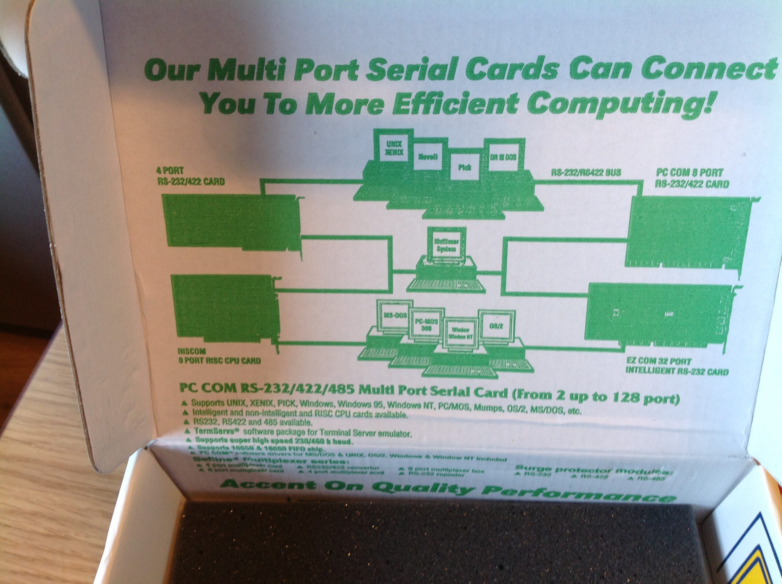 PC COM Multi Port Serial Card