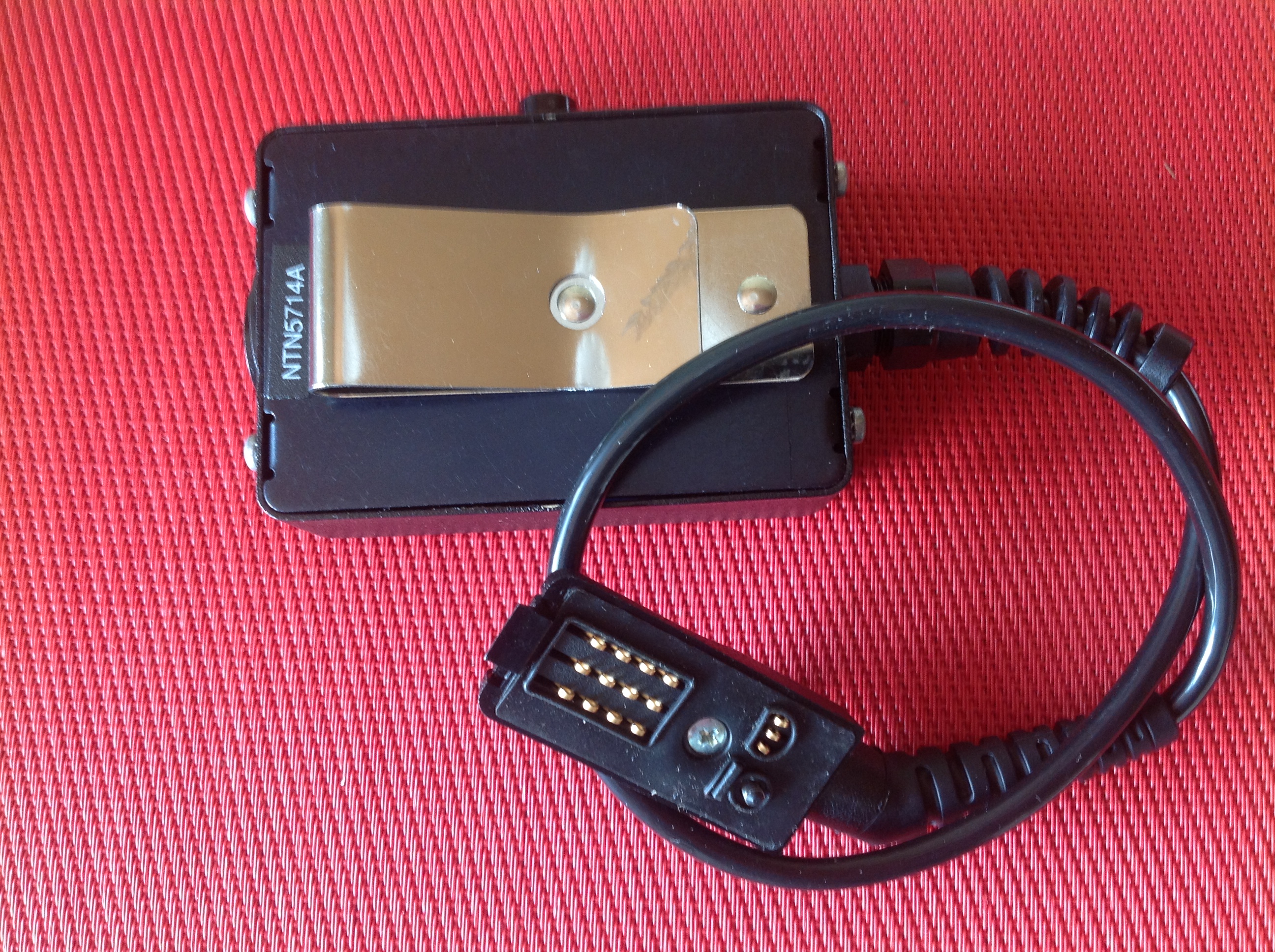 Motorola Headset-Kopfhörer-Adapter Typ NTN5714A