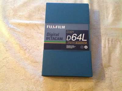 Fuji Digital Betacam Video Cassette D321 D64L