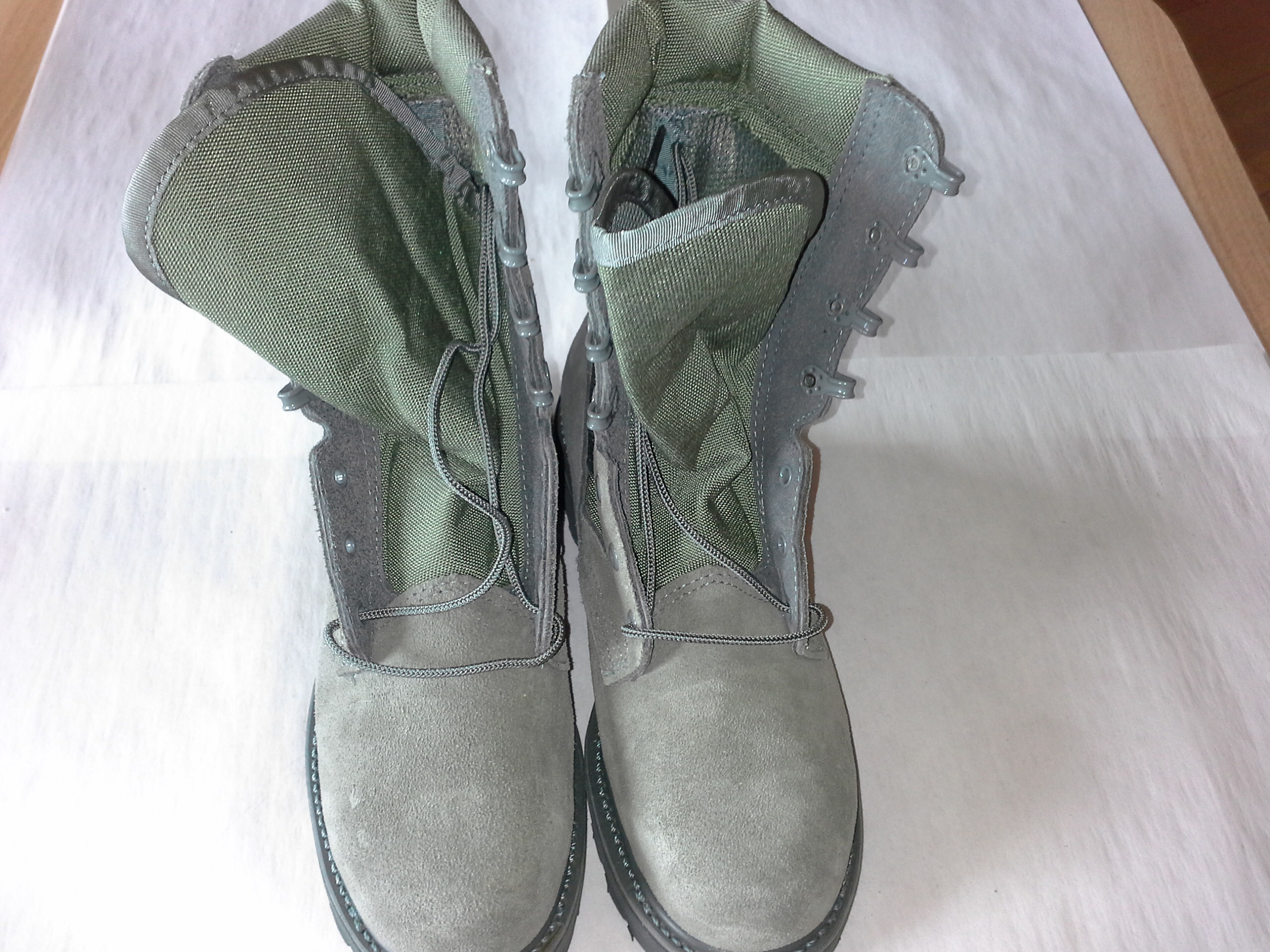 US Armee Stiefel - Schuhe mit Stahlkappe US-Größe 6