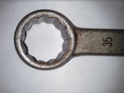 Ring-Maul-Schlüssel SW 35 extra lang