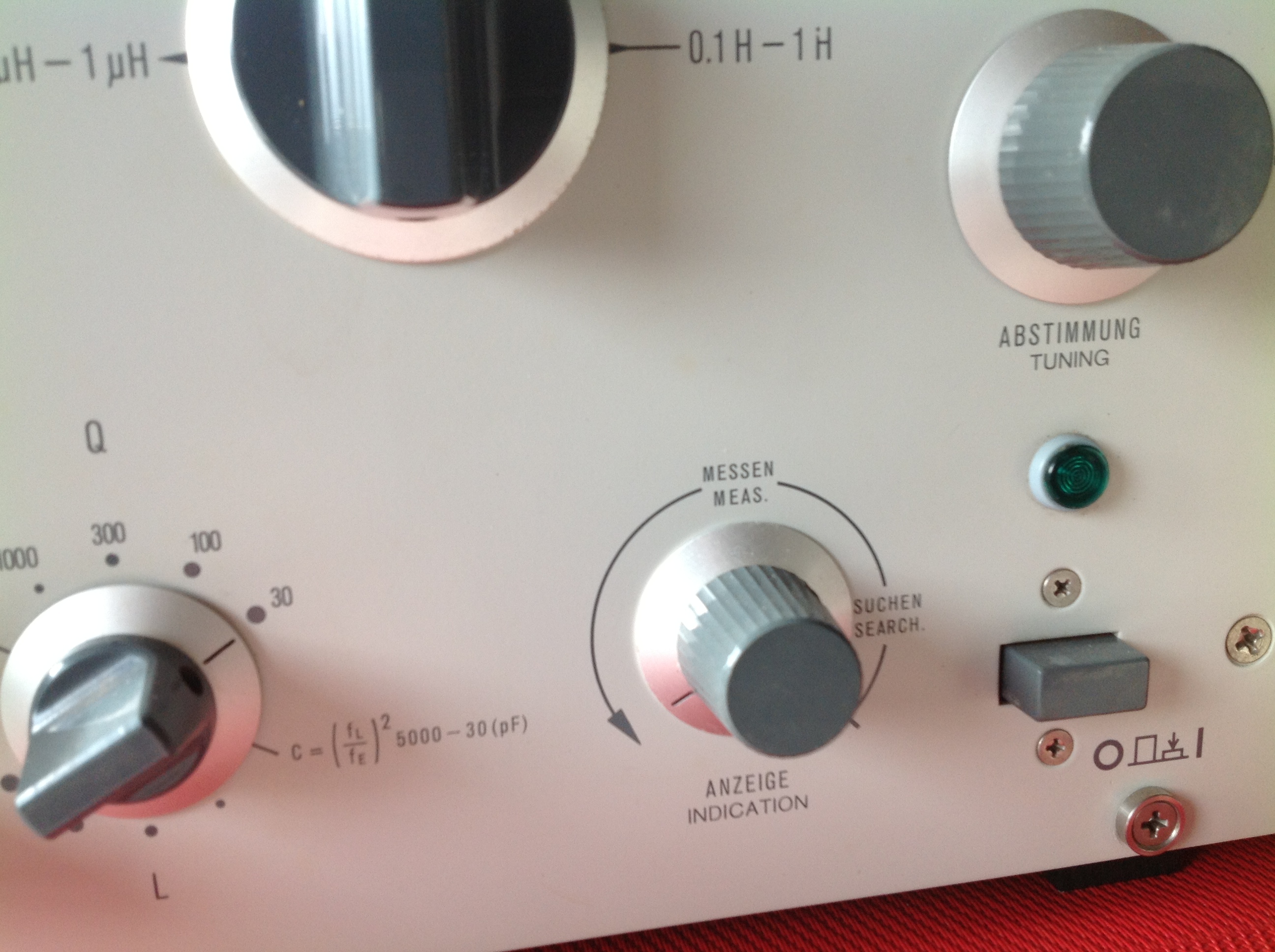 Rohde &amp; Schwarz L-Messgerät - Inductance Meter Typ LRT