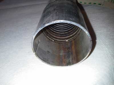 Abgasrohr 29cm lang-4, 2cm Durchmesser