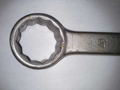Ring-Maul-Schlüssel SW 40 extra lang