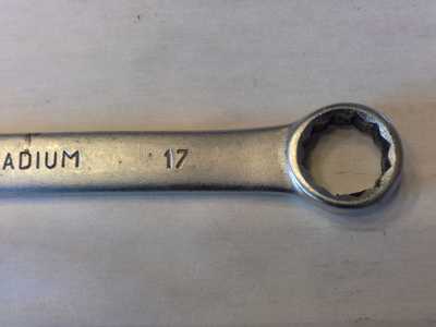 Ring-Maul-Schlüssel SW 17