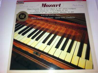 Mozart- Piano Concerto No. 21 in C Major, K. 467 Piano Sonata No