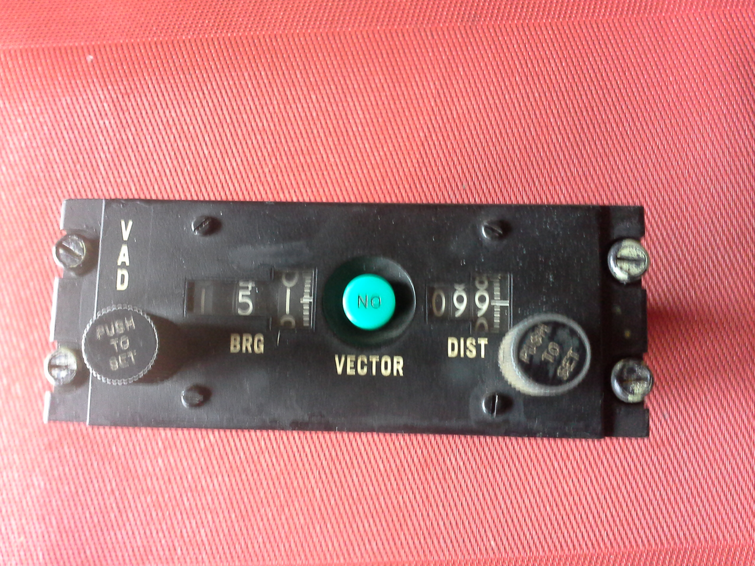Vektor Additionsgerät, Vario-2, Eingabe für Navigation, Flugzeug, Transall C-160