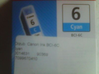 Canon 6 Colour Cyan
