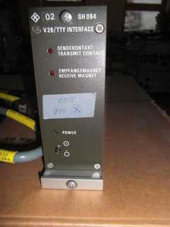 Rohde &amp; Schwarz GH 064 V28/TTY Interface