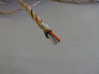 Teflon-Kabel 4,0 mm Durchmesser
