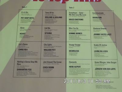 16 Top Hits September/Oktober 1987