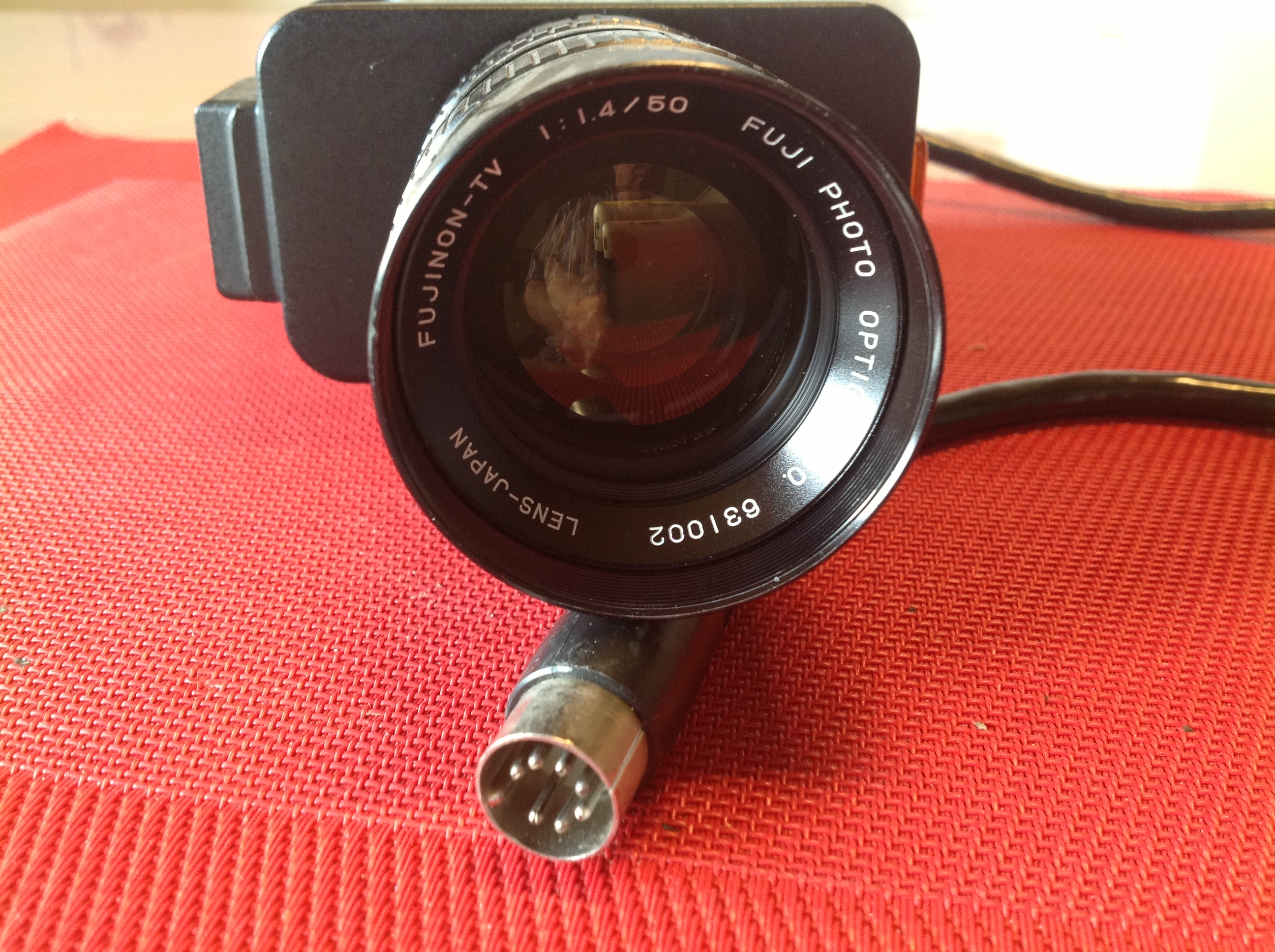 Kamera Philips Fujinon-TV Lens 1:1,4/50 mm