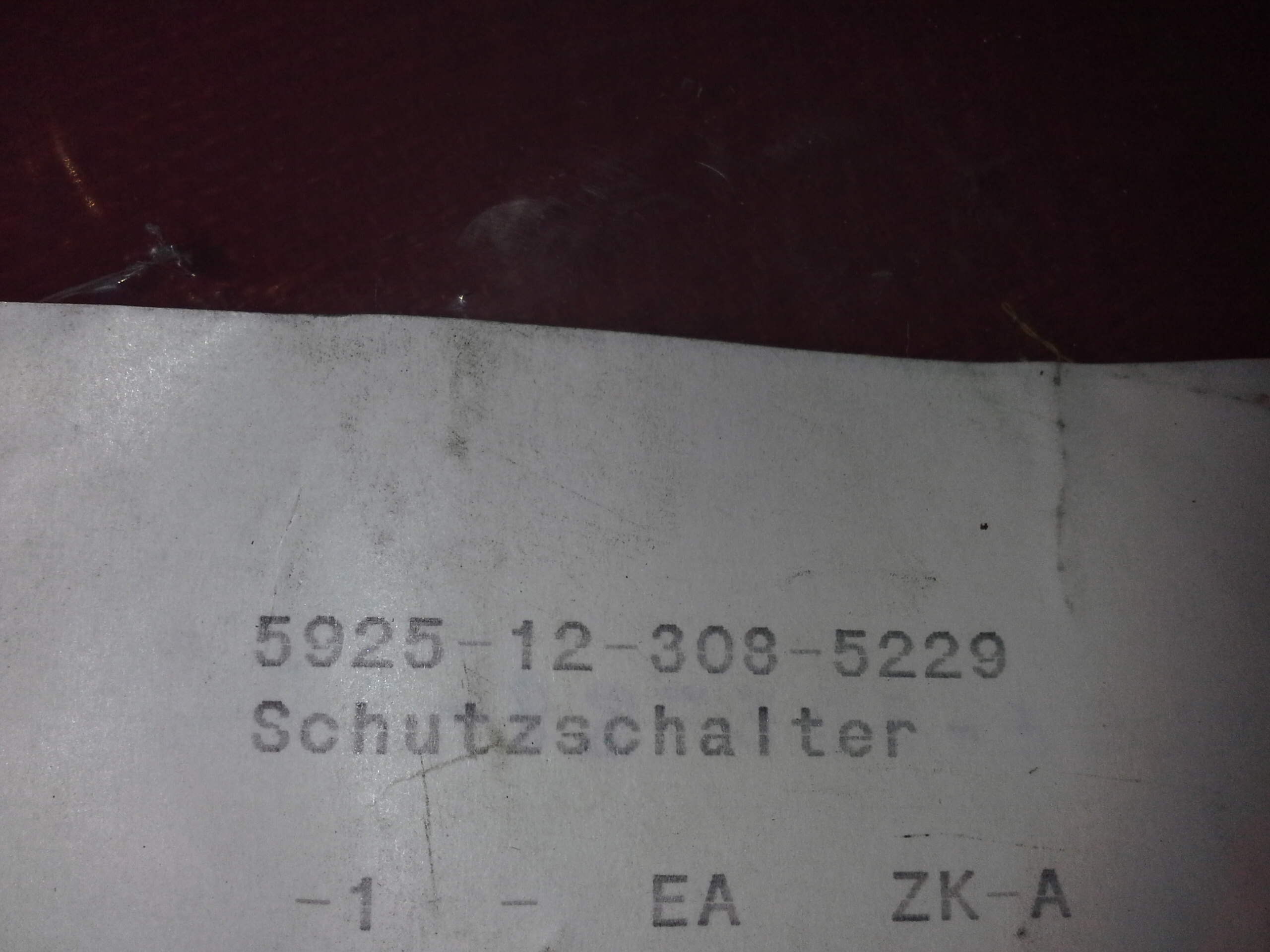 Stotz Schutzschalter S211-K16A