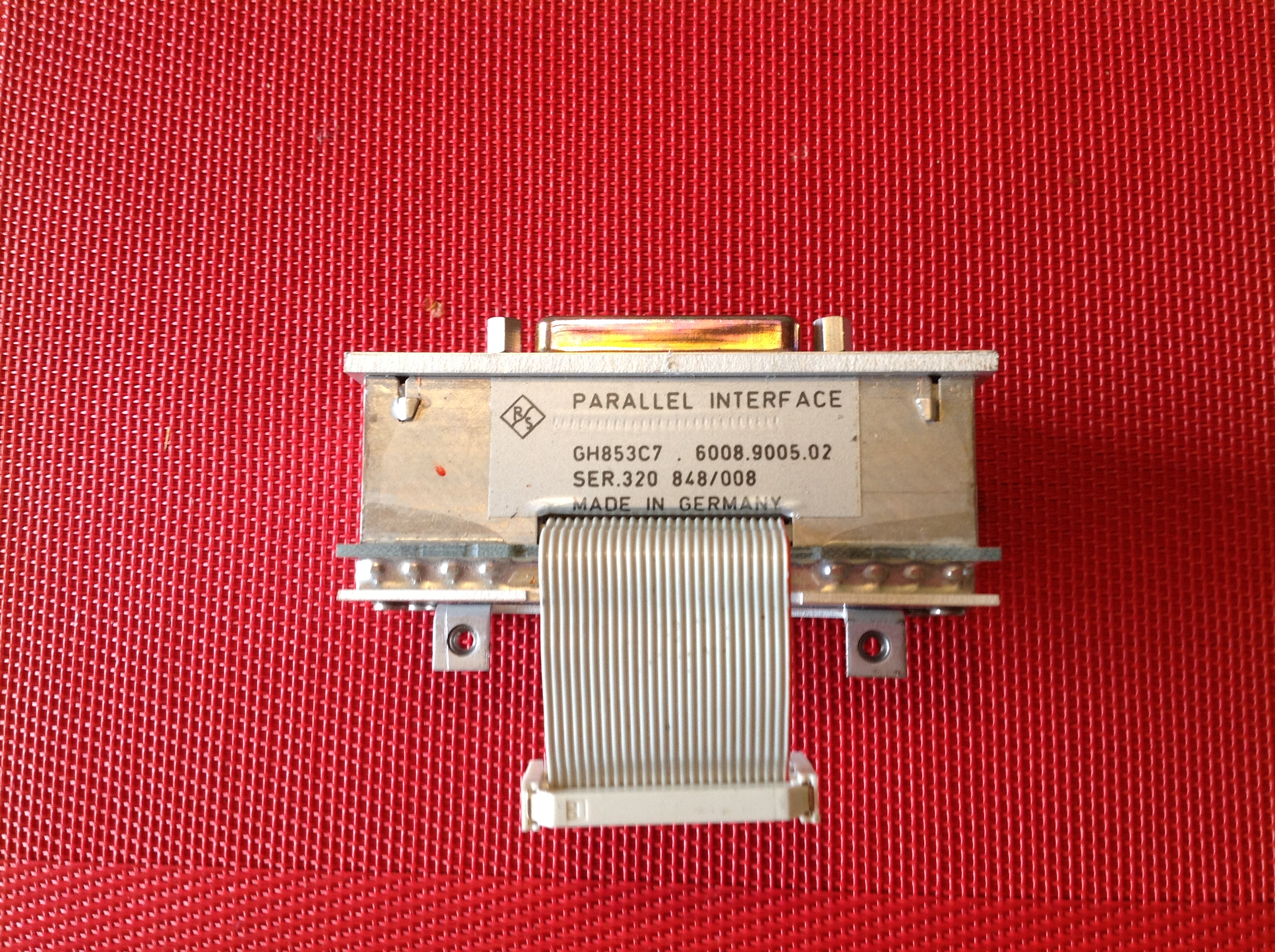 Rohde & Schwarz Senderempfänger XK 852 C1 / GH 853C7 Parallel Interface
