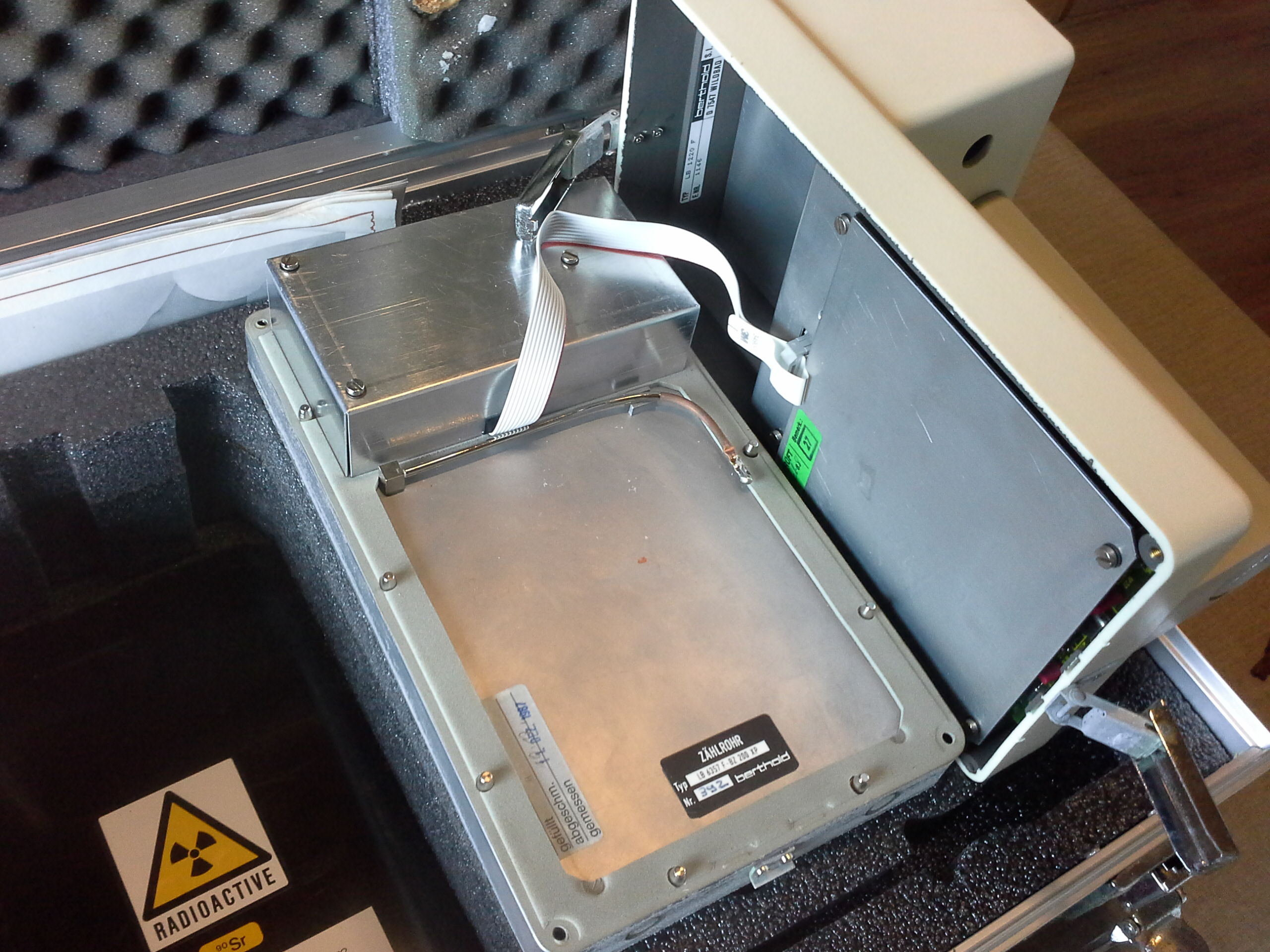 Kontaminationsmonitor, Berthold LB 122 Kontaminationsmonitor, Berthold LB 122