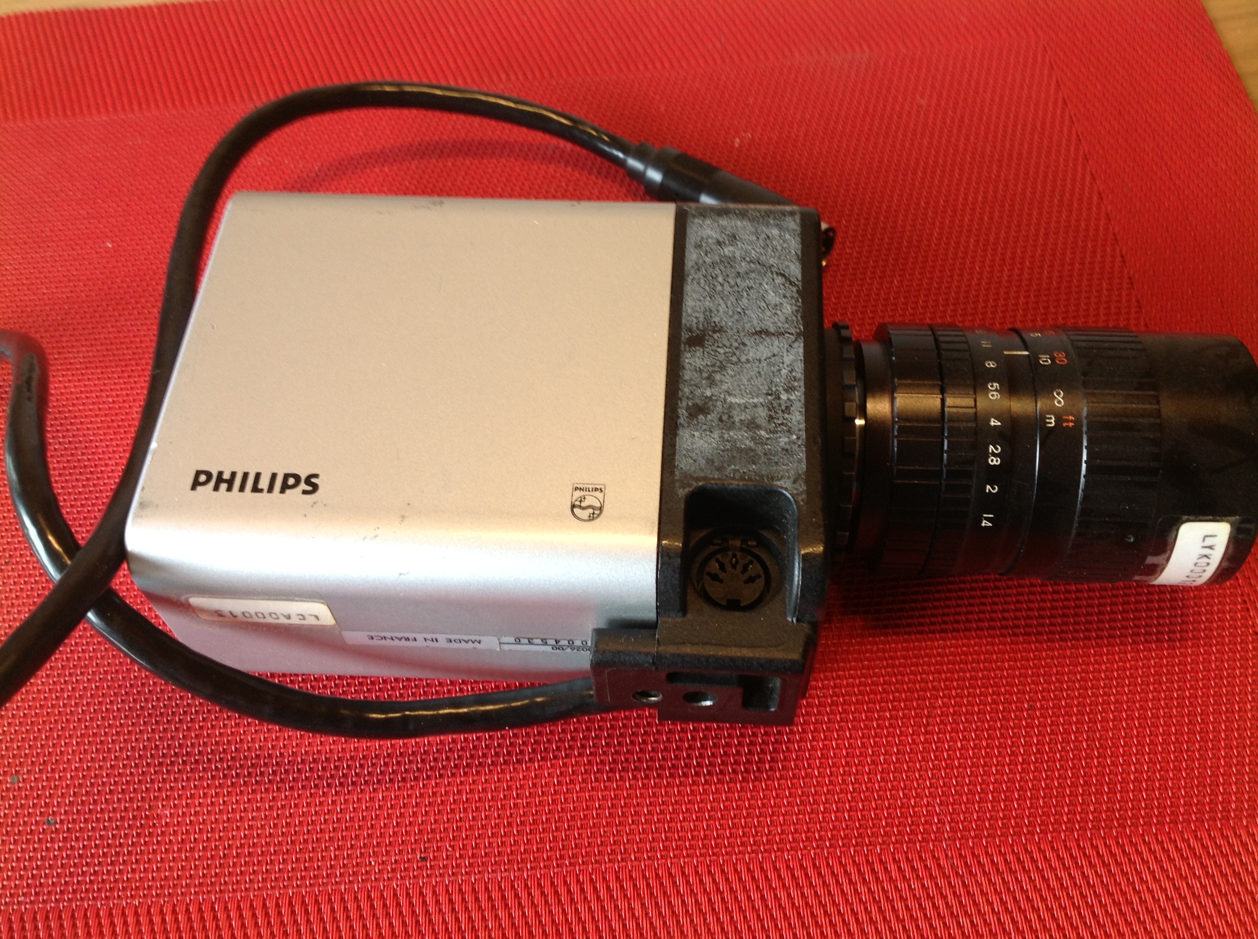 Kamera Philips Fujinon-TV Lens 1:1,4/50 mm