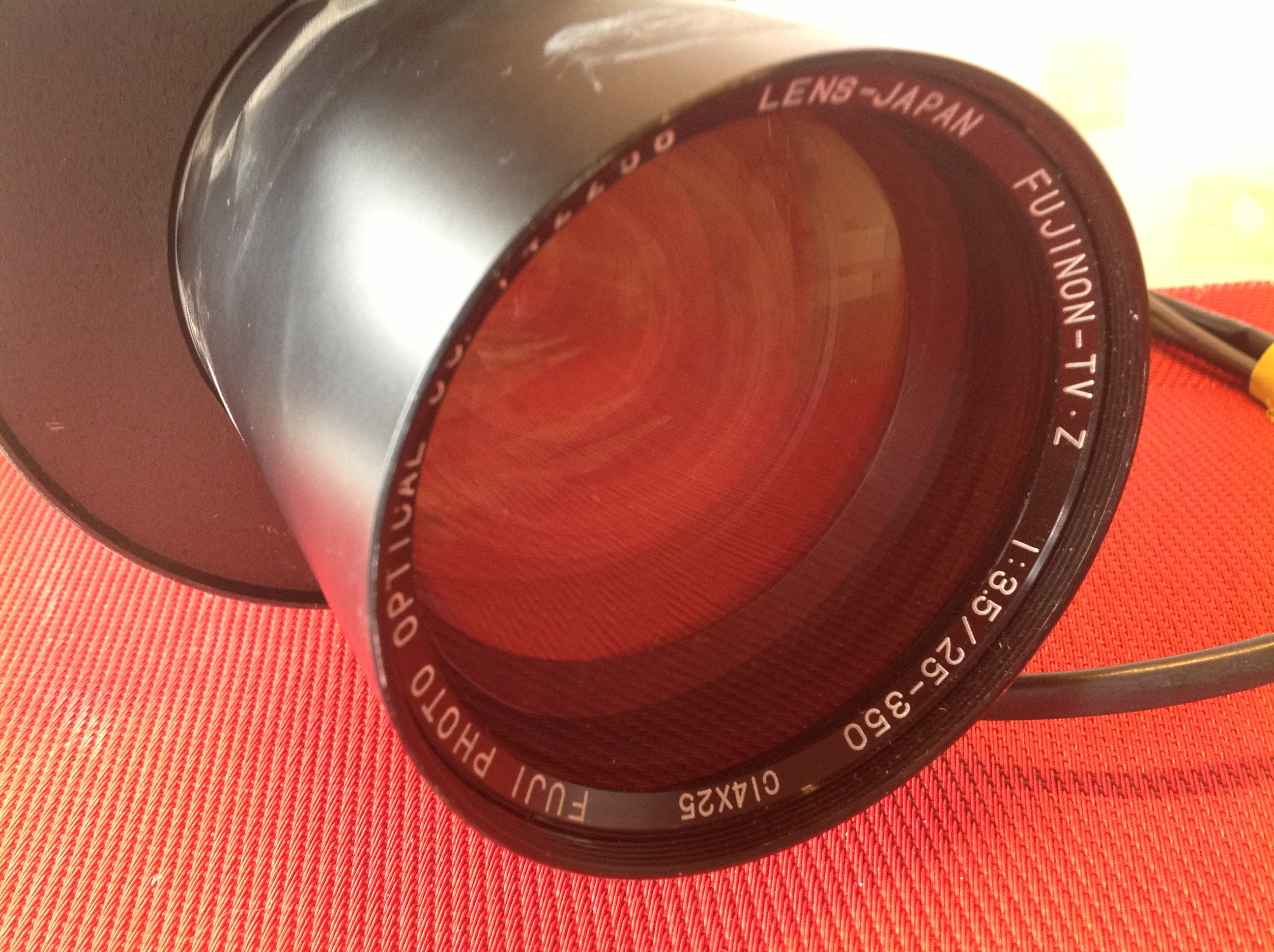 Kamera Fujinon TV Zoom Lens C14 x 25B-SND2C-2 /1:3,5/25-350
