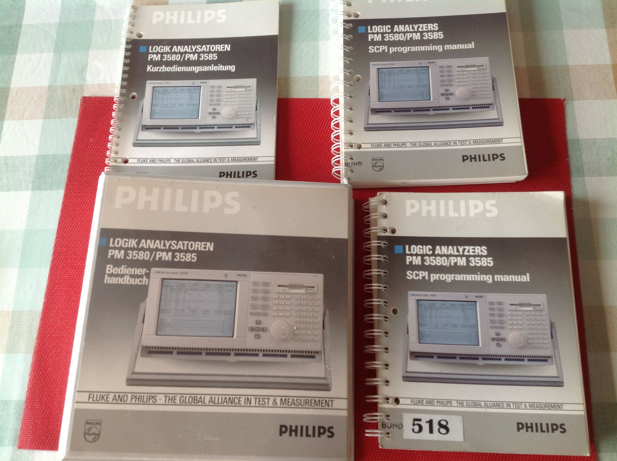 Philips PM 3585 Logic Analyser 200 MHz