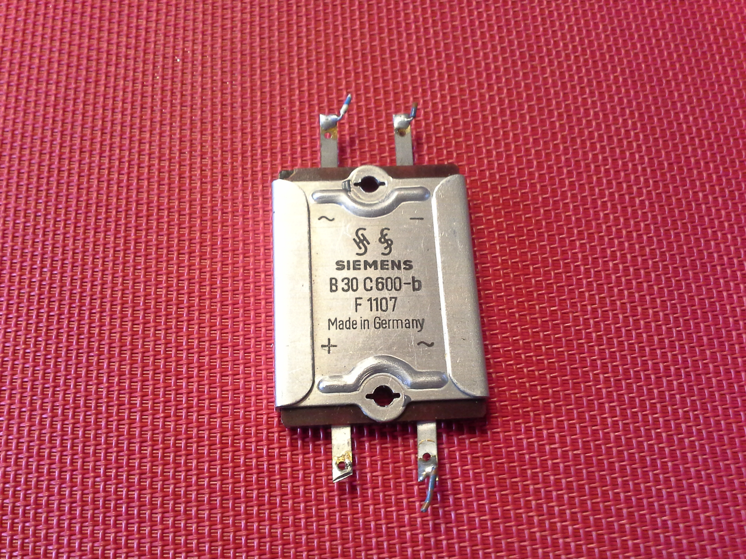 Siemens Gleichrichter B30 C600