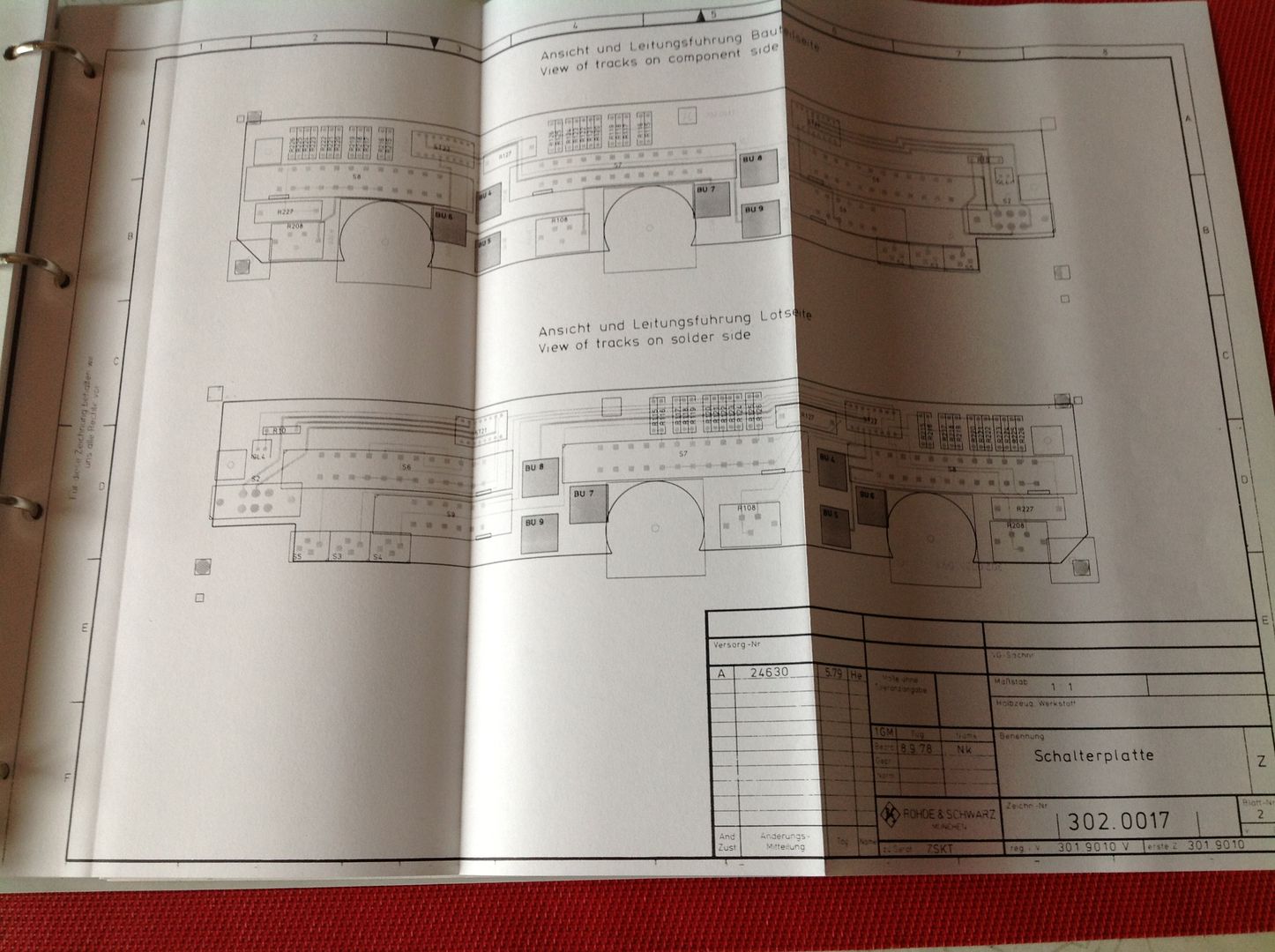 Orginal Handbuch Rohde &amp; Schwarz XYT-Schreiber XYT-Recorder ZSKT