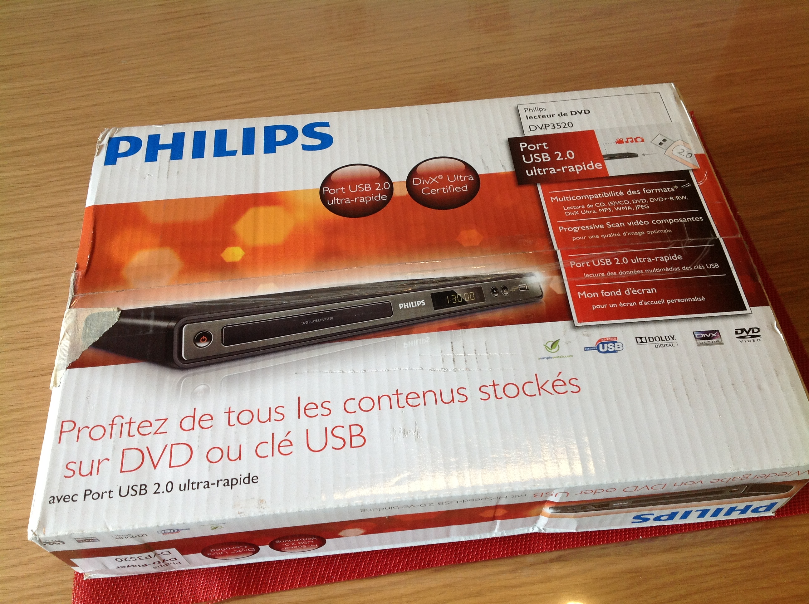 Philips DVD-Player DVP3520
