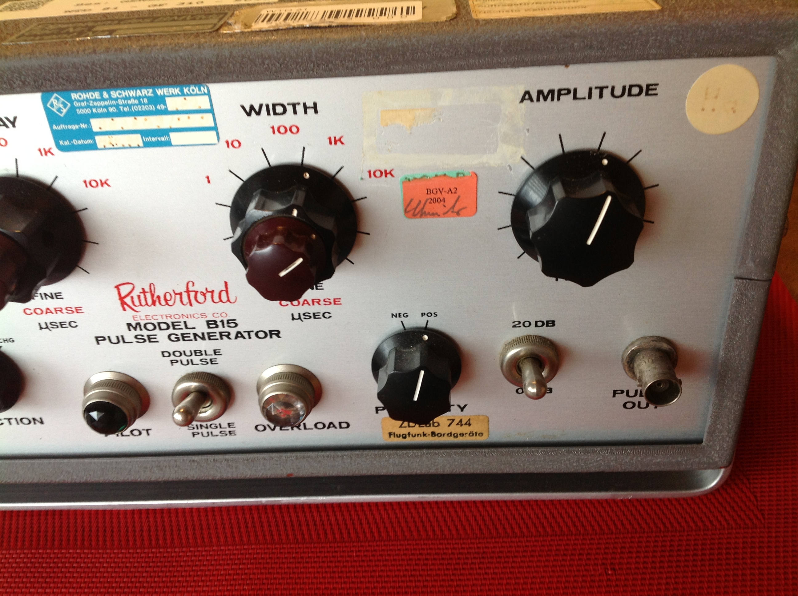 Rutherford Model B15 Impuls-Pulse Generator