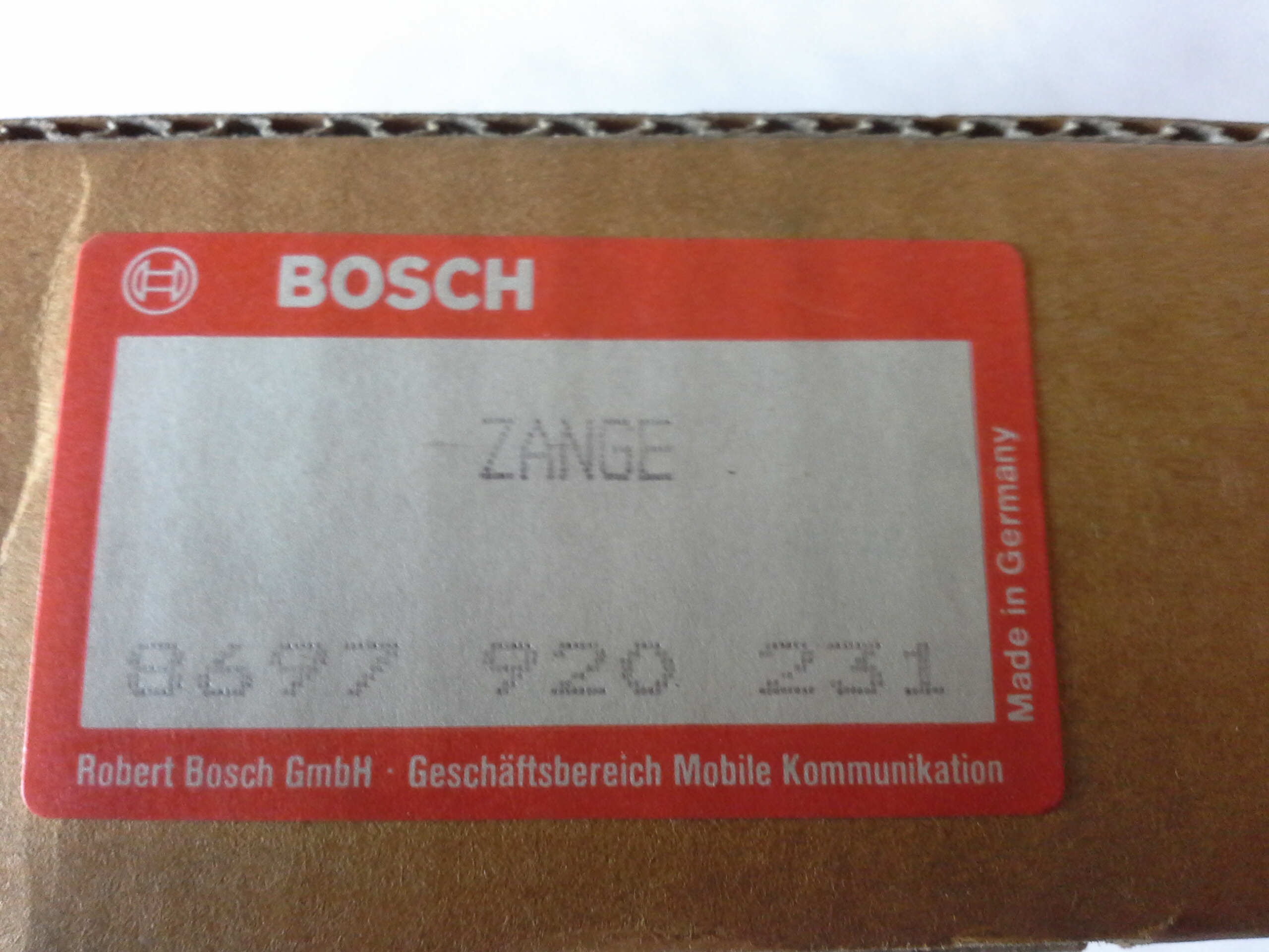 Bosch 8 697 920 231 Zange zum Ausbau KF-163