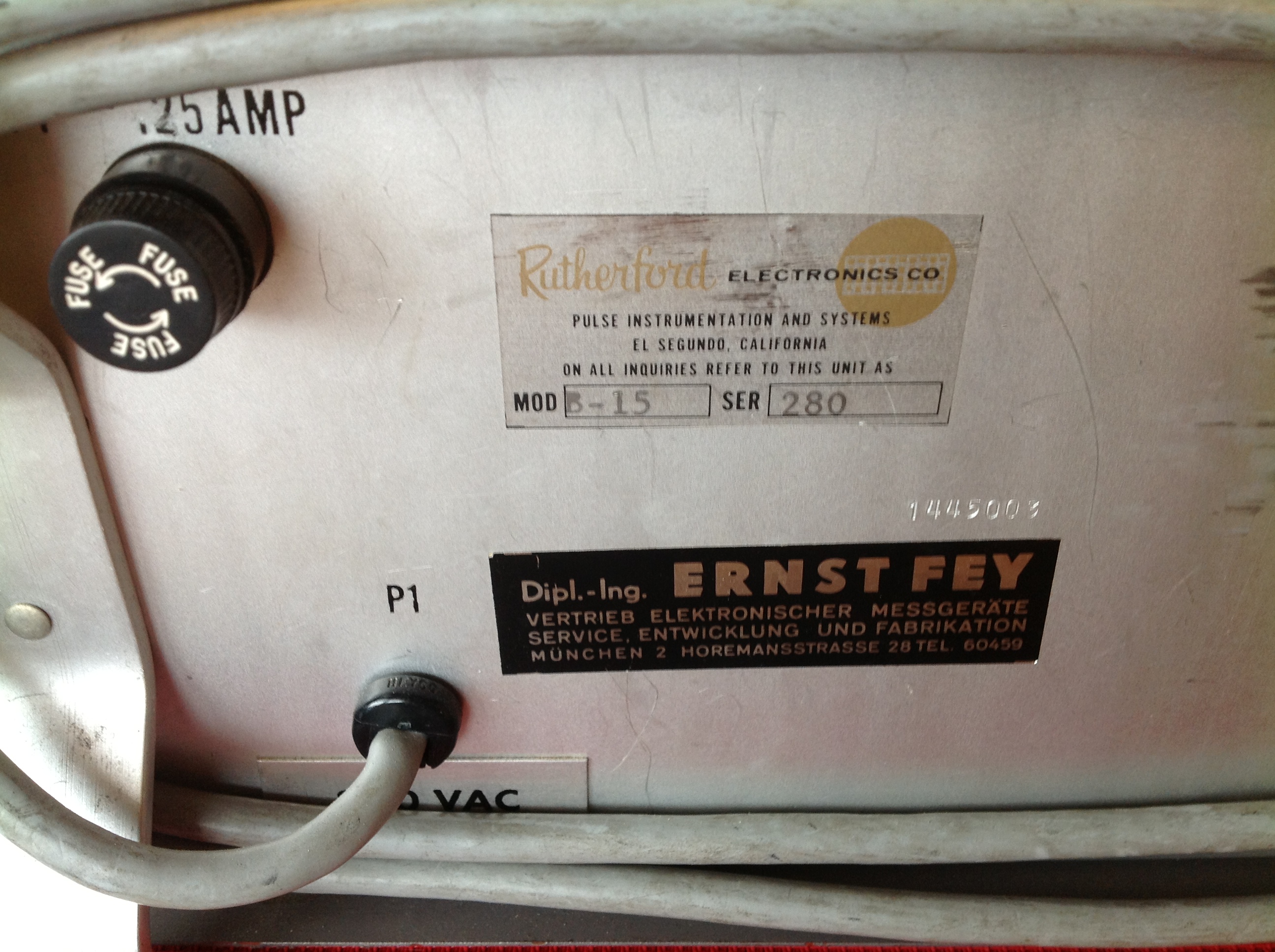 Rutherford Model B15 Impuls-Pulse Generator