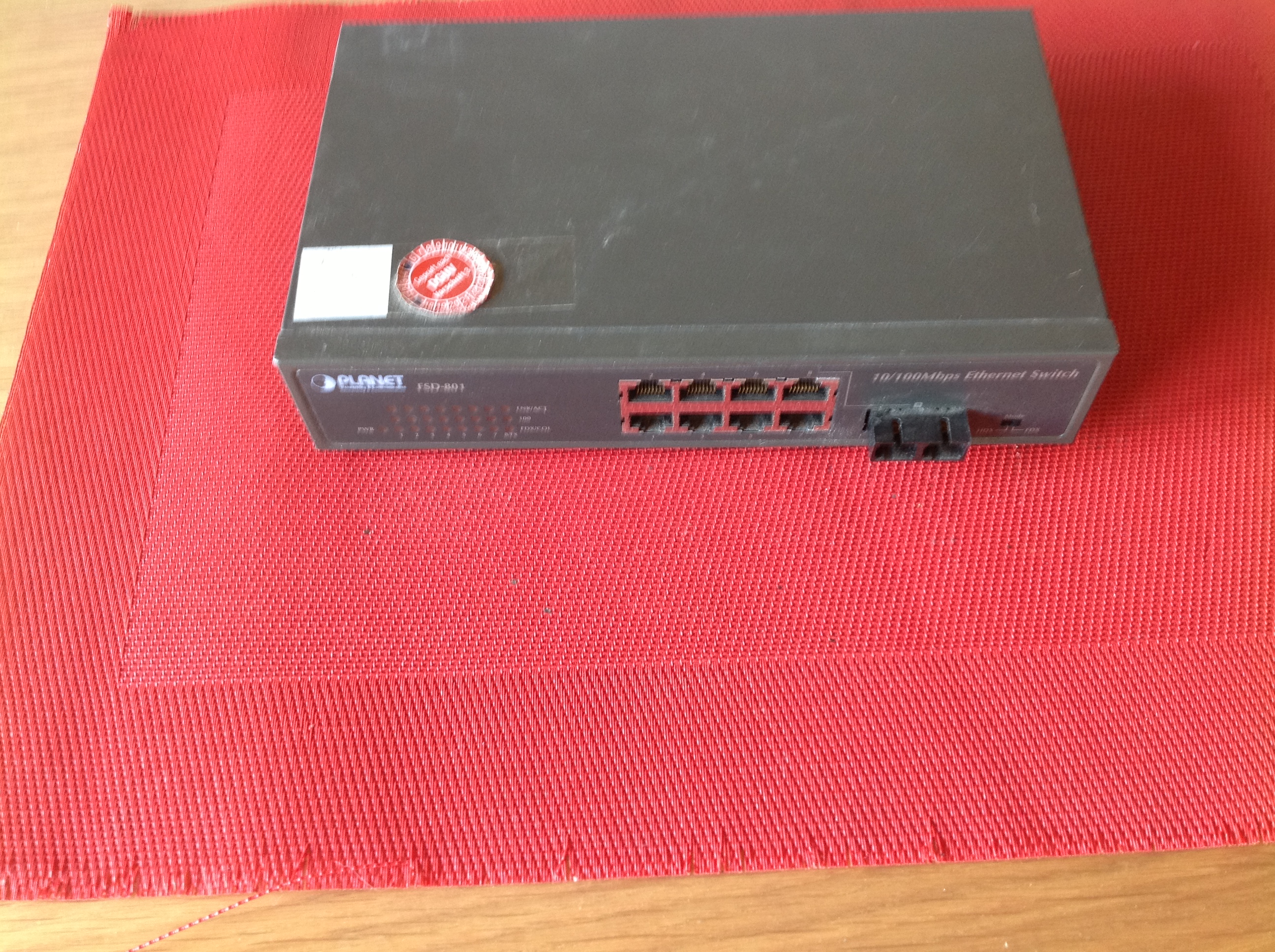 Planet FSD-801, 10/100Mbps Ethernet Switch