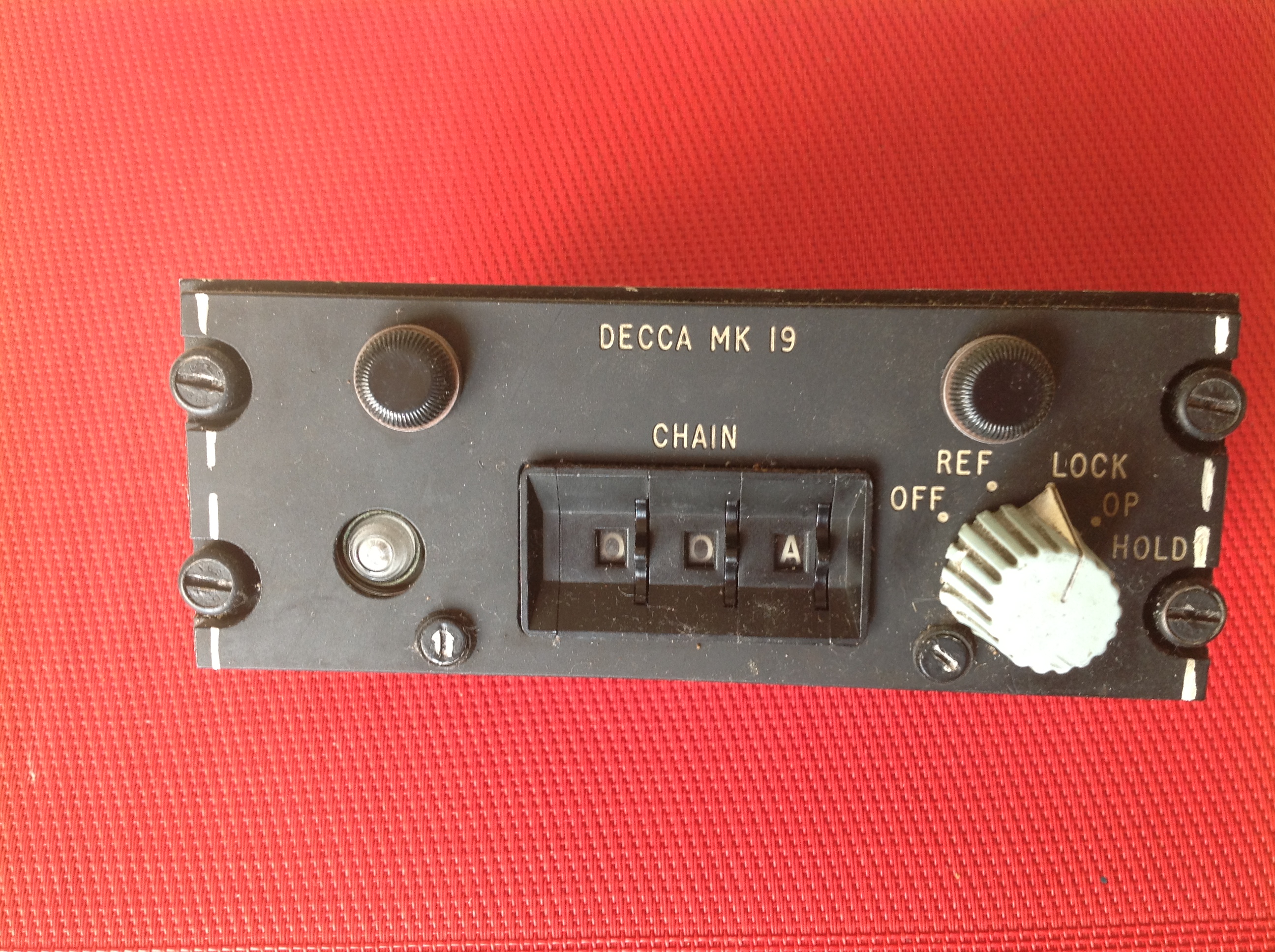 Dekka MK 19, Receiver Control Box Type 8954B