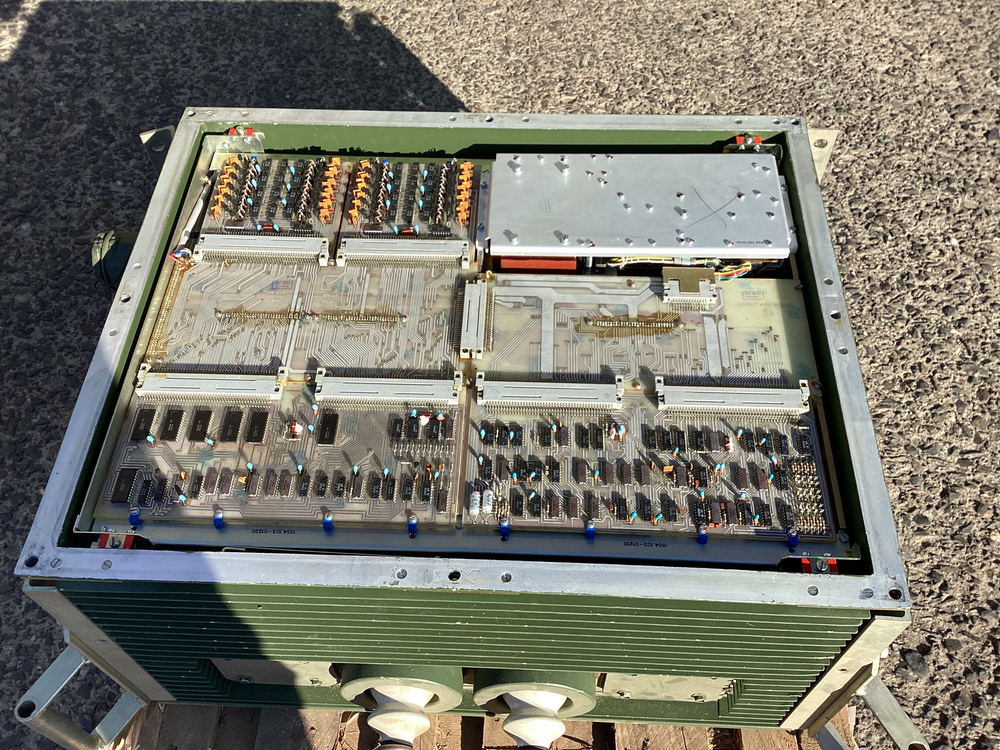 DDR, RFT/VEB Antennenanpassgerät KTA 1303, Typ 1554.103 A12, für Gerätesystem KSS 1300