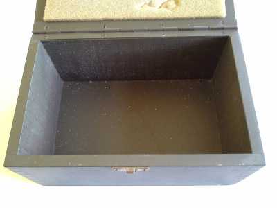 Zubehörkiste aus Holz L.24xB.14xH.10cm