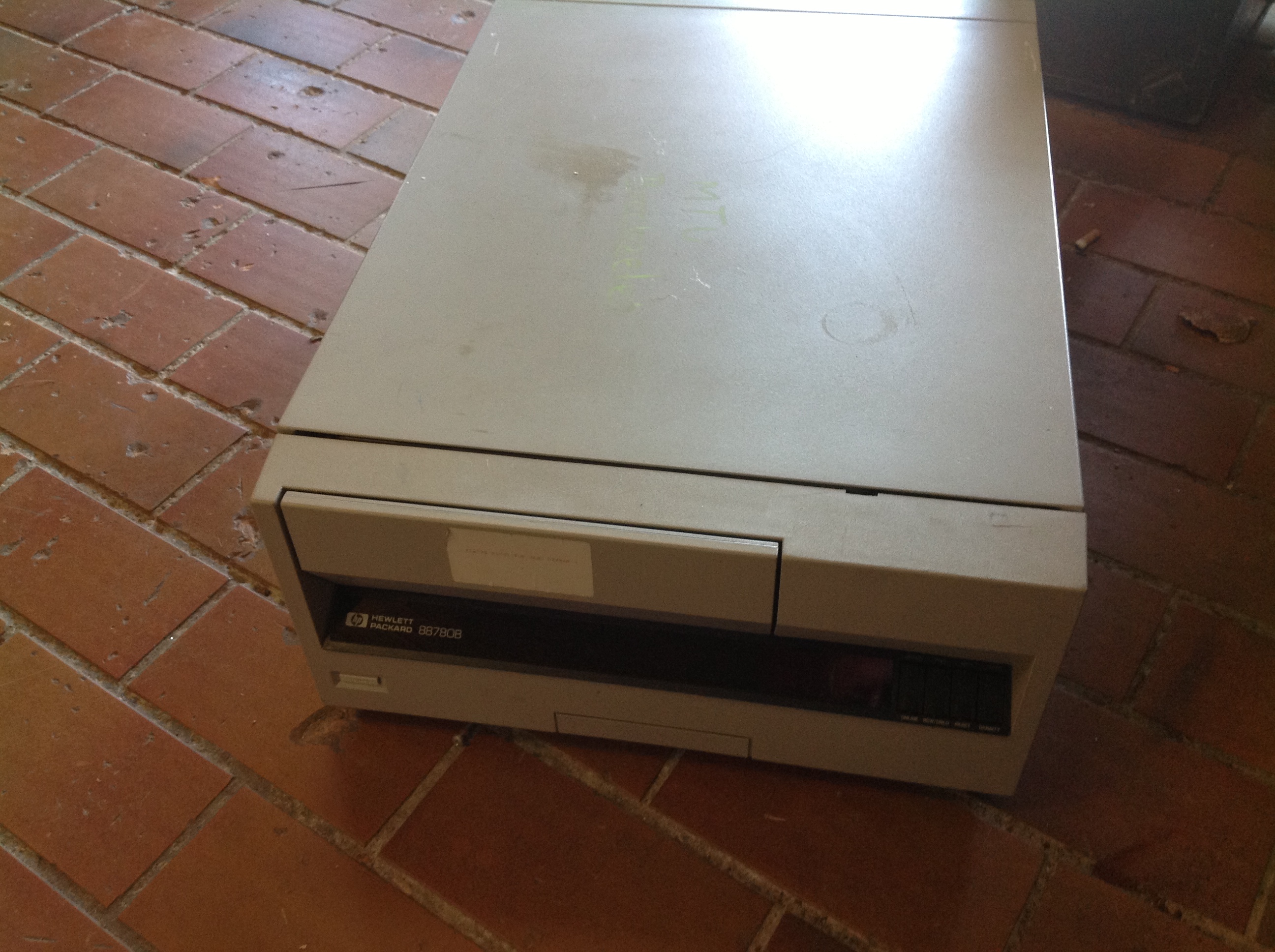 Hewlett Packard 88780 B Autoload-Datenrolle mit Bandlaufwerk Vintage-Einheit